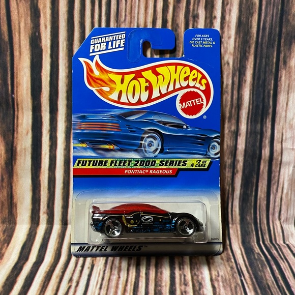Hot Wheels 1999 Future Fleet 2000 Series #2 of 4 Cars. Pontiac Rageous - Picture 1 of 13